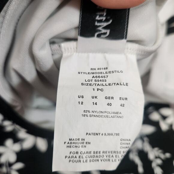 Miraclesuit Swim Tankini Top 12 Beach Vacation Resortwear Poolside Slimming - Picture 4 of 6